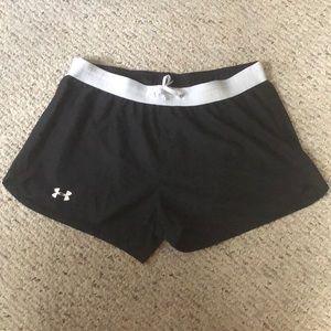 Under Armour Play Up shorts.